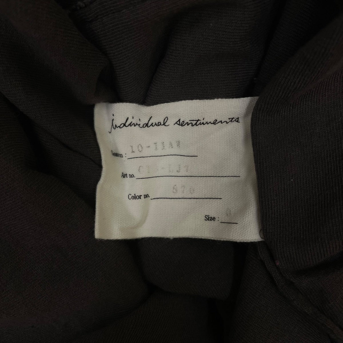 10AW3D Cut Exposed Seam Long-sleeves無地 コットン ロングスリーブカットソー 長袖TシャツCT3-LJ7
