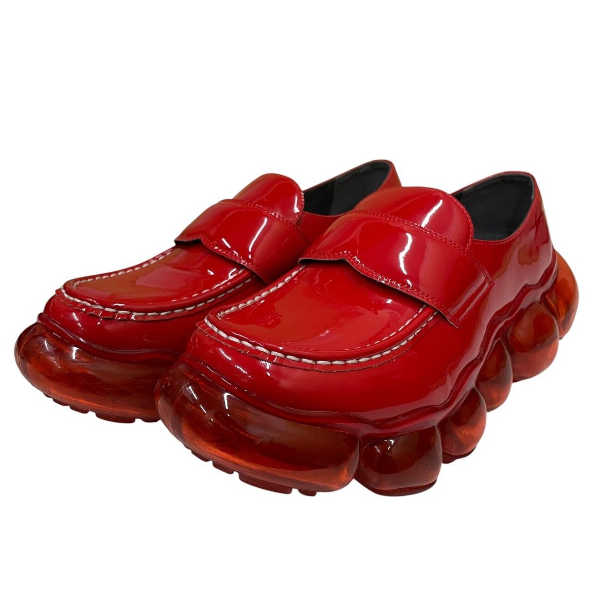 JEWELRY LOAFER ENAMEL BLOOD ジュエリー ローファー エナメル ブラッドローファー 厚底スニーカー