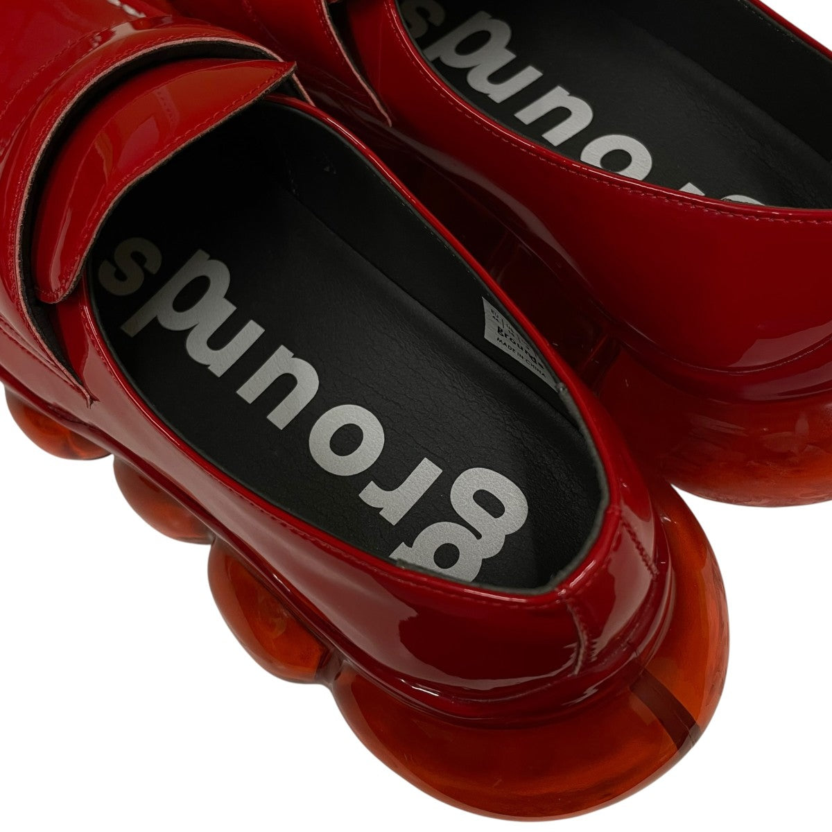 JEWELRY LOAFER ENAMEL BLOOD ジュエリー ローファー エナメル ブラッドローファー 厚底スニーカー