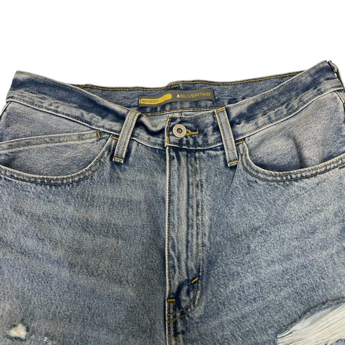 WATER LESS SILVERTAB カットoffハーフパンツS110782