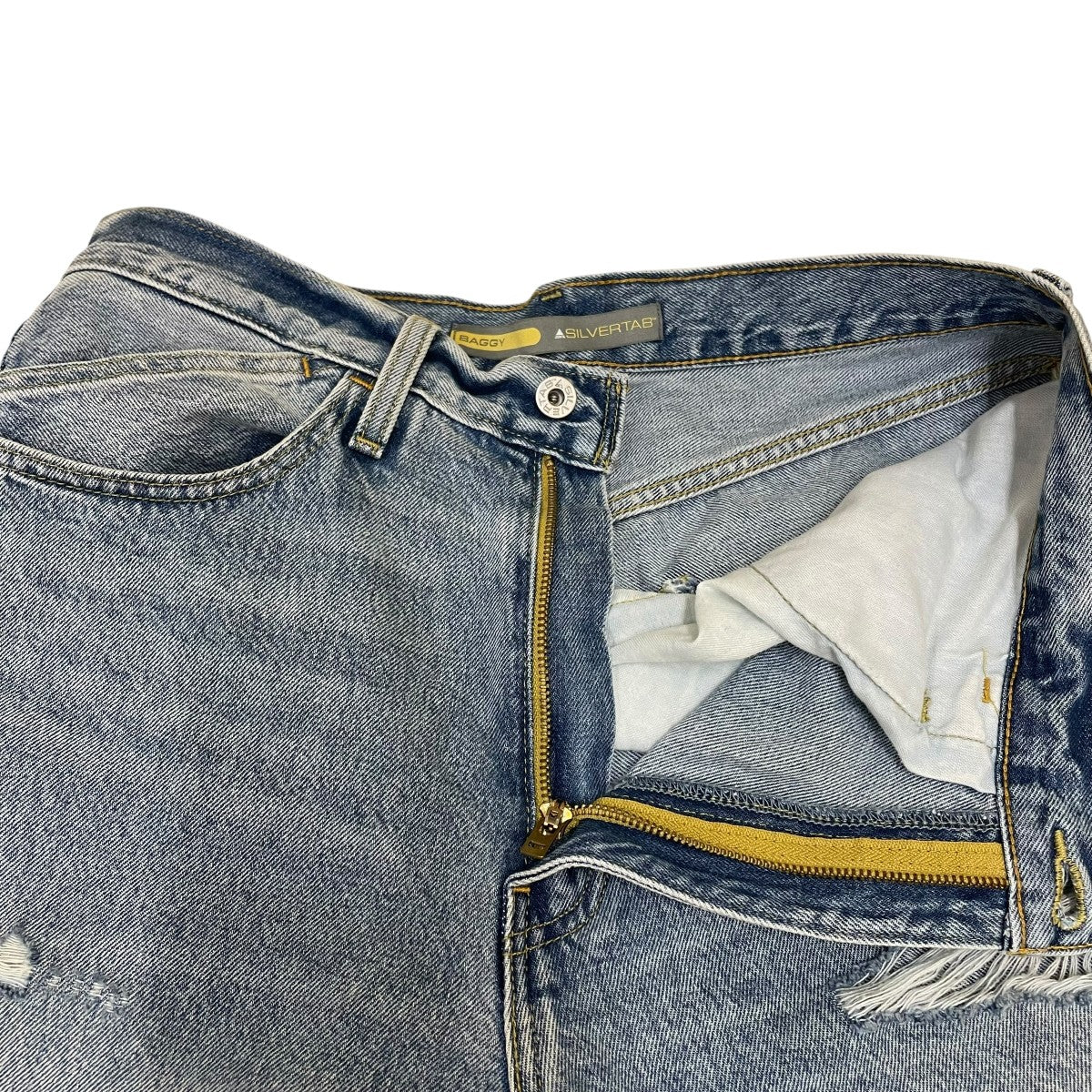 WATER LESS SILVERTAB カットoffハーフパンツS110782