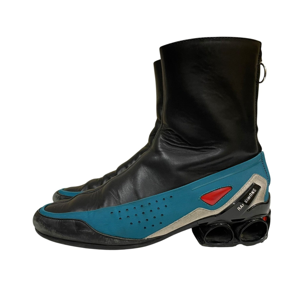 RAF SIMONS(ラフシモンズ) CYCLOID 4 RUNNERブーツ ブラック サイズ 43