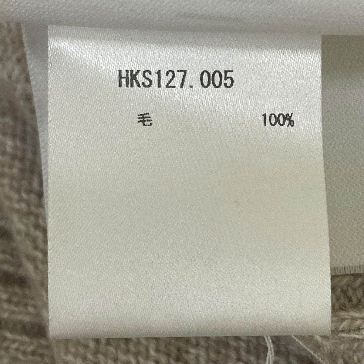 クルーネックニットHKS127 005