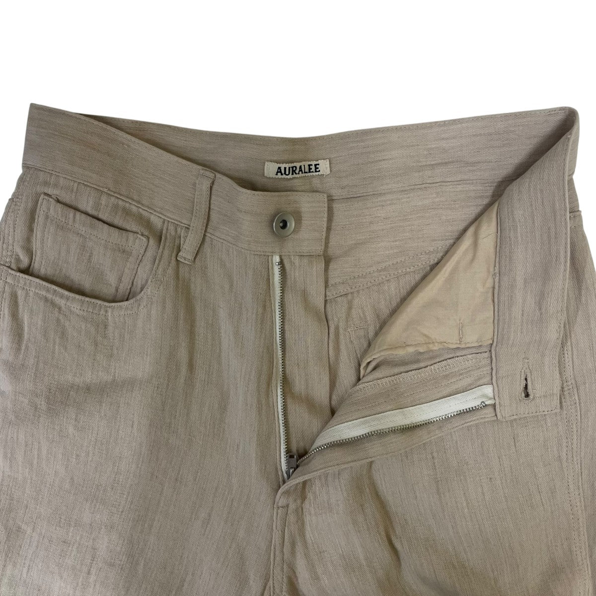 20SSCOTTON WOOL DOUBLE CLOTH 5P PANTS コットンウール ダブルクロス 5ポケットパンツスラックスA20SP04WF