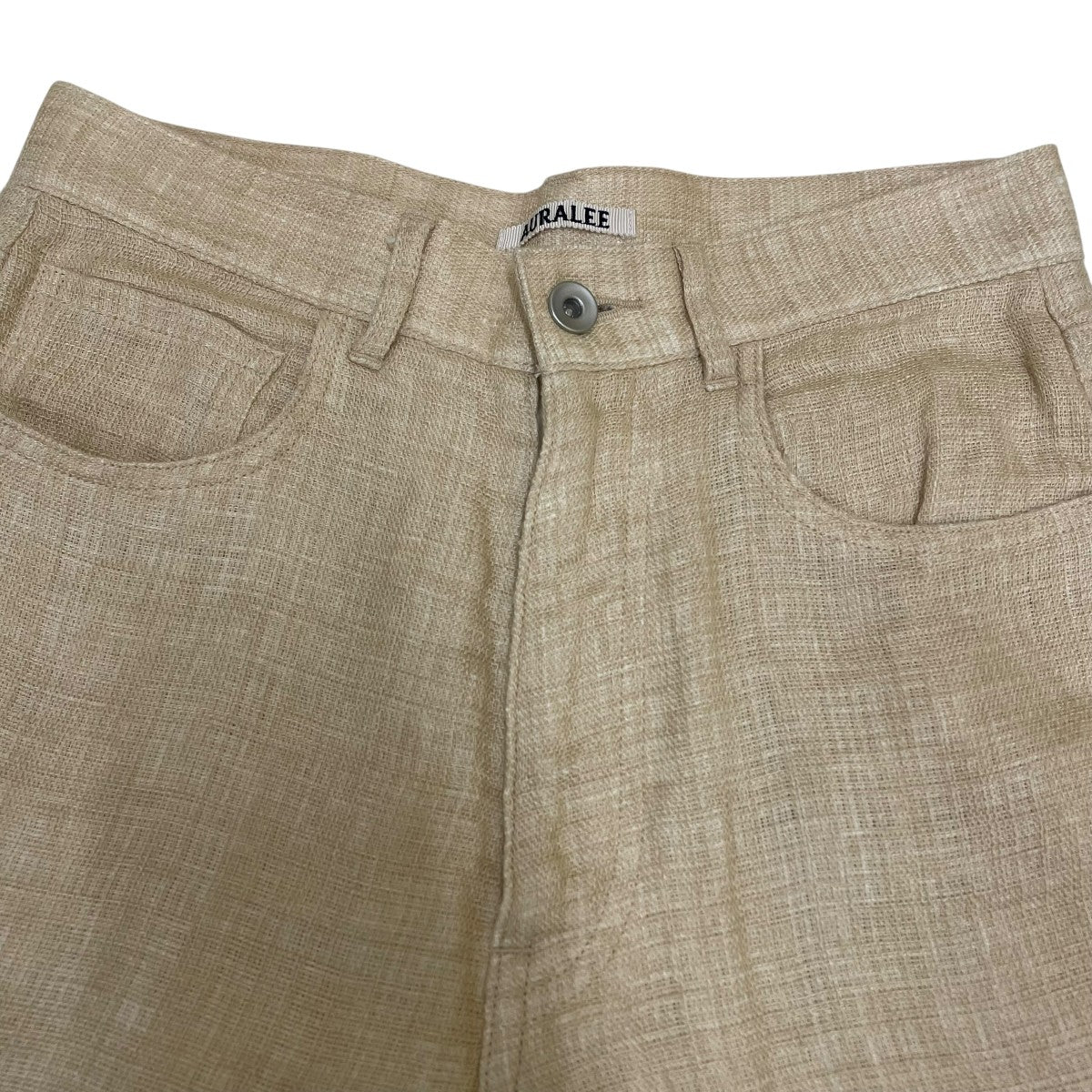 20SSLINEN DOUBLE FACE 5P PANTSリネンパンツA20SP05WL