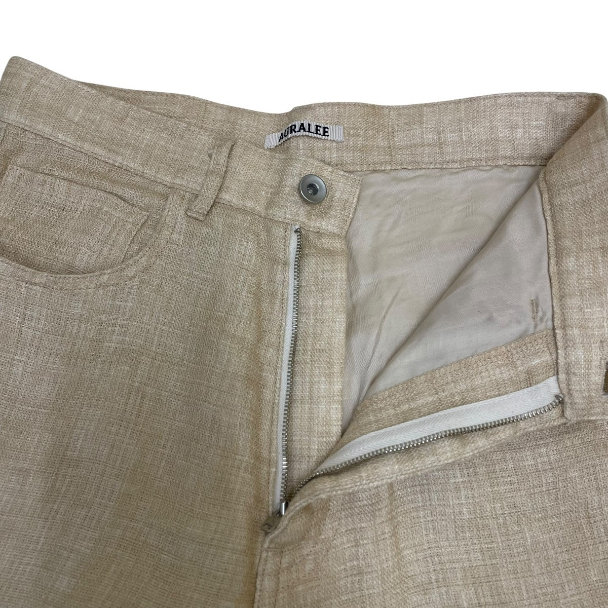 20SSLINEN DOUBLE FACE 5P PANTSリネンパンツA20SP05WL