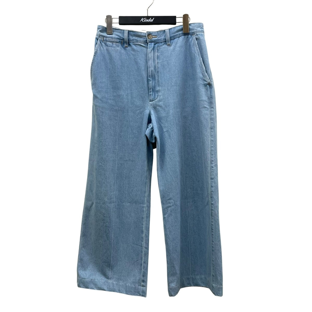 High-Rise Wide-Leg Crop Jeanデニムパンツ211903403001