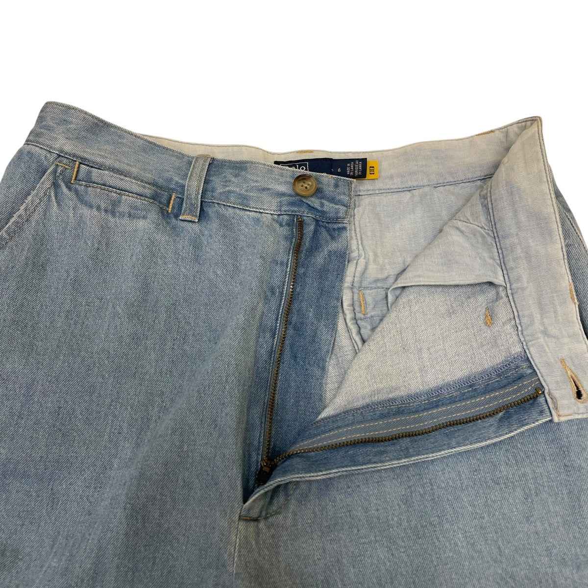 High-Rise Wide-Leg Crop Jeanデニムパンツ211903403001