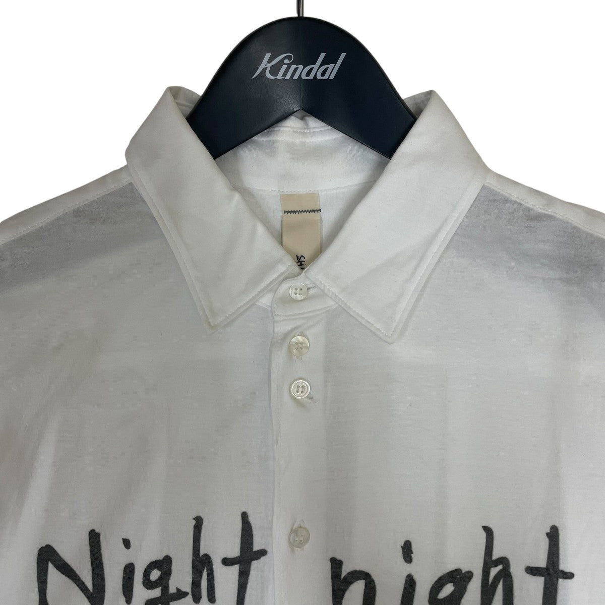 HENRY CUFFS SHIRT WITH PRINTINGグラフィックプリント 長袖シャツ コットンシャツ2601SK62P