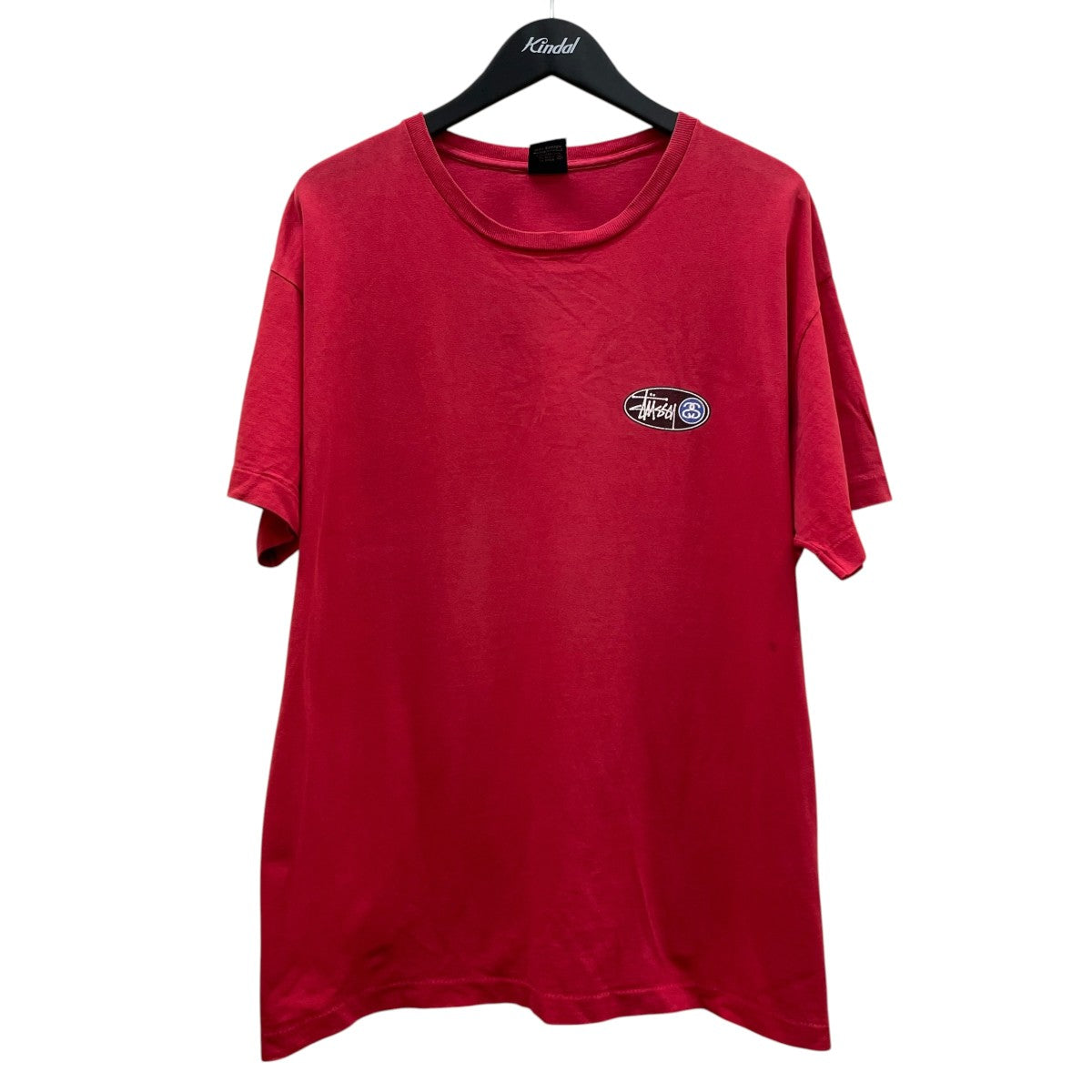ロゴプリント 半袖Tシャツ コットンTシャツ 紺タグ