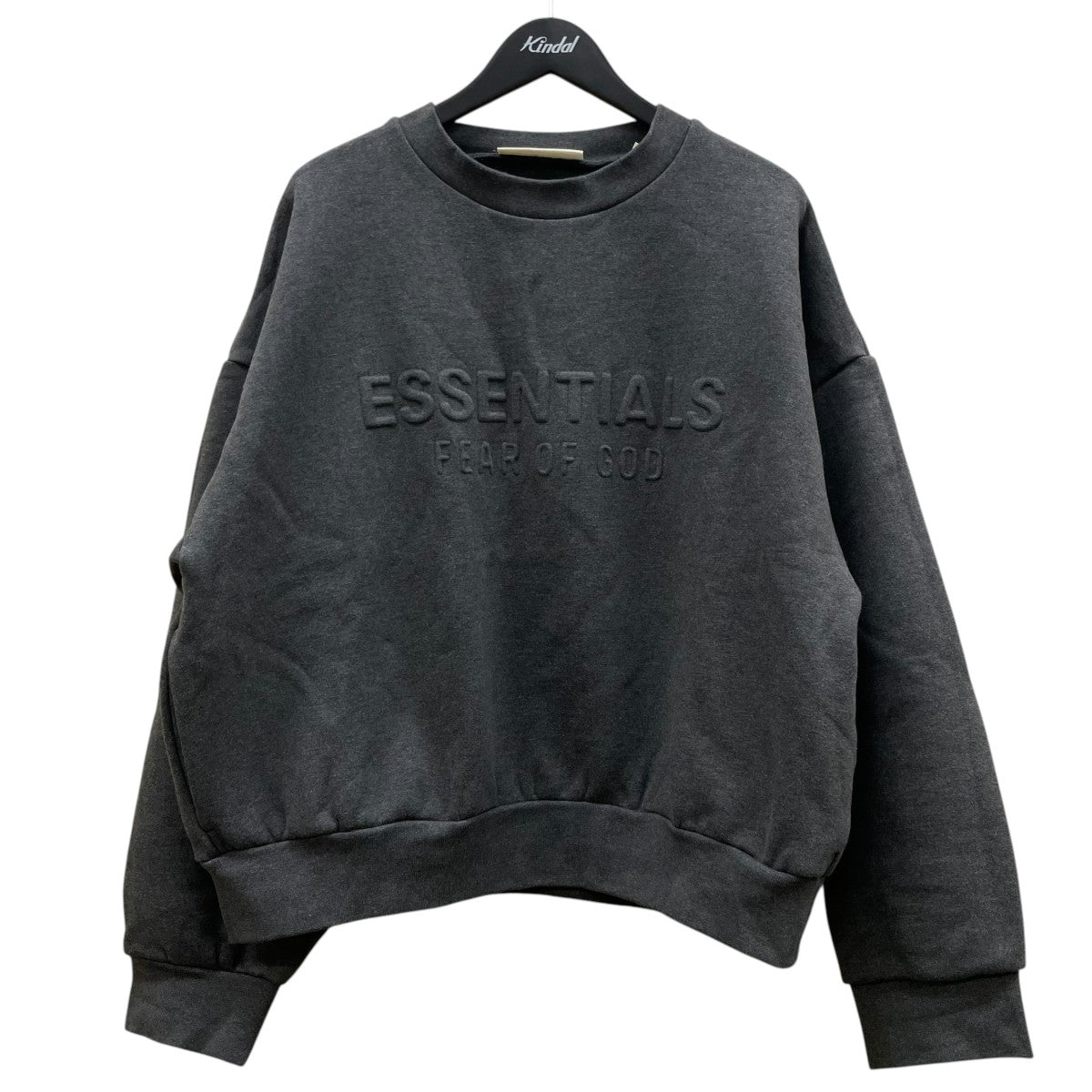 Embossed Classic Crewneck Sweatshirt エンボス クラシック クルーネック スウェットシャツエンボス加工 オーバーサイズ スウェット トレーナー