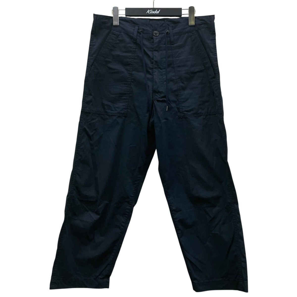 Warm up baker pantsコットン ポリエステル ストレートシルエット ベイカーパンツ ワークパンツFU5 PA 04