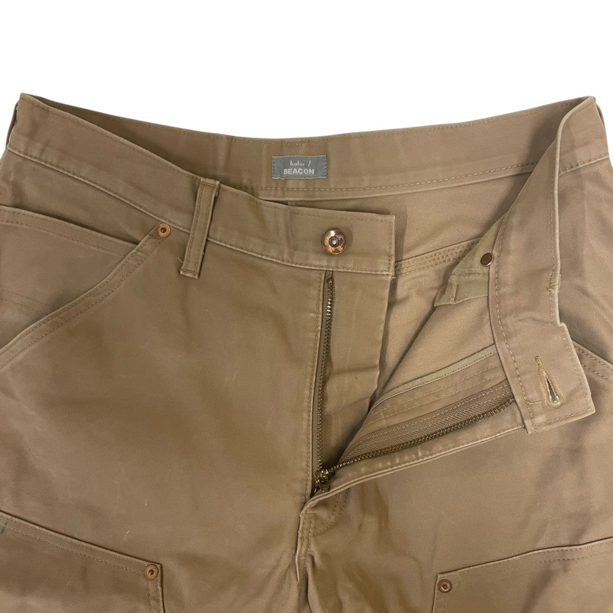14AWダブルニーコットン ブサイクパンツ パッカリングパンツ ワークパンツ14WBM P06135