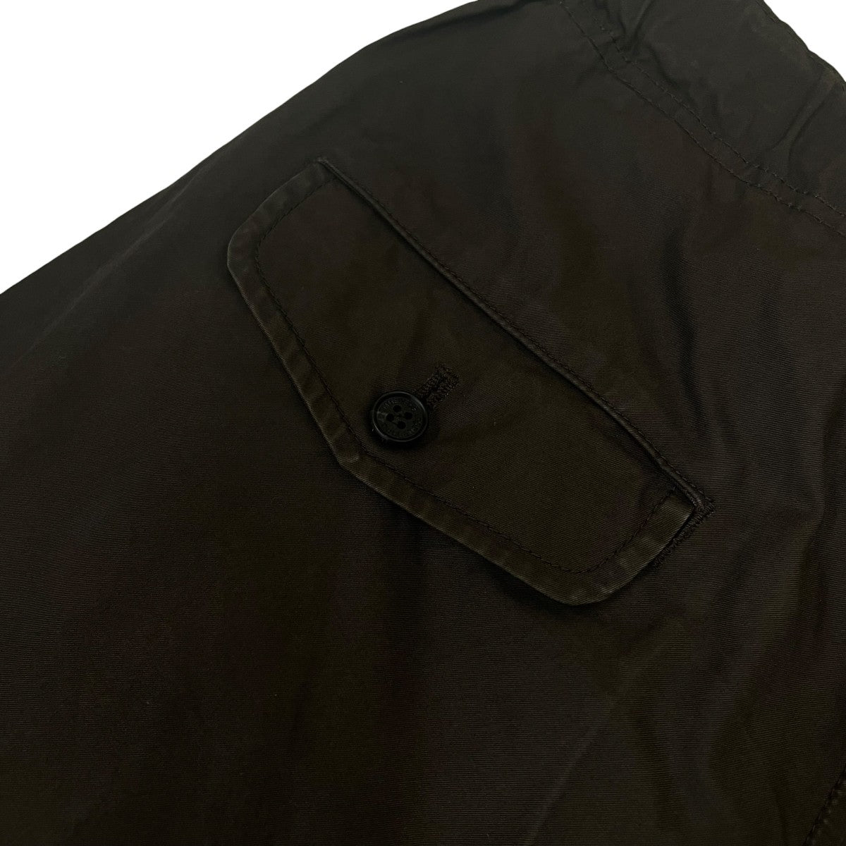 25AWCOTTON NIDOM PROCESSING 2TACK PANTS コットンツイルニドム加工2タックパンツウェイビングベルト コットン ワイドパンツHP P012