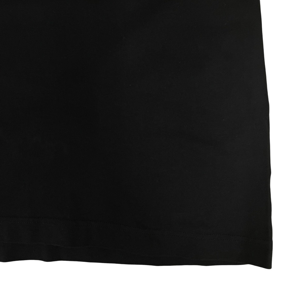 バックロゴプリント 無地 コットン 半袖Tシャツ コットンTシャツW23115