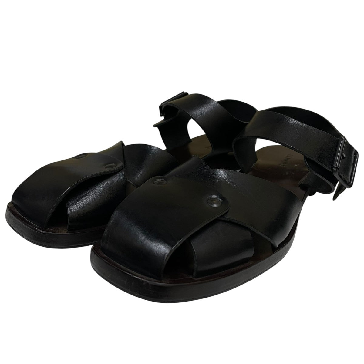 STRAP SANDALSレザーサンダル