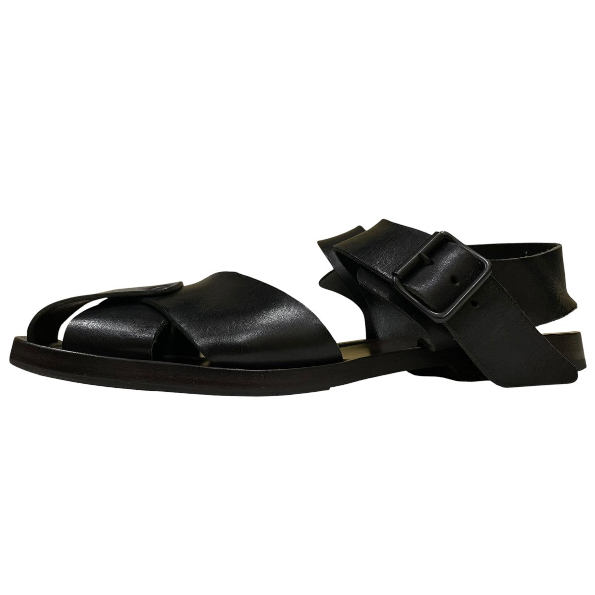 STRAP SANDALSレザーサンダル