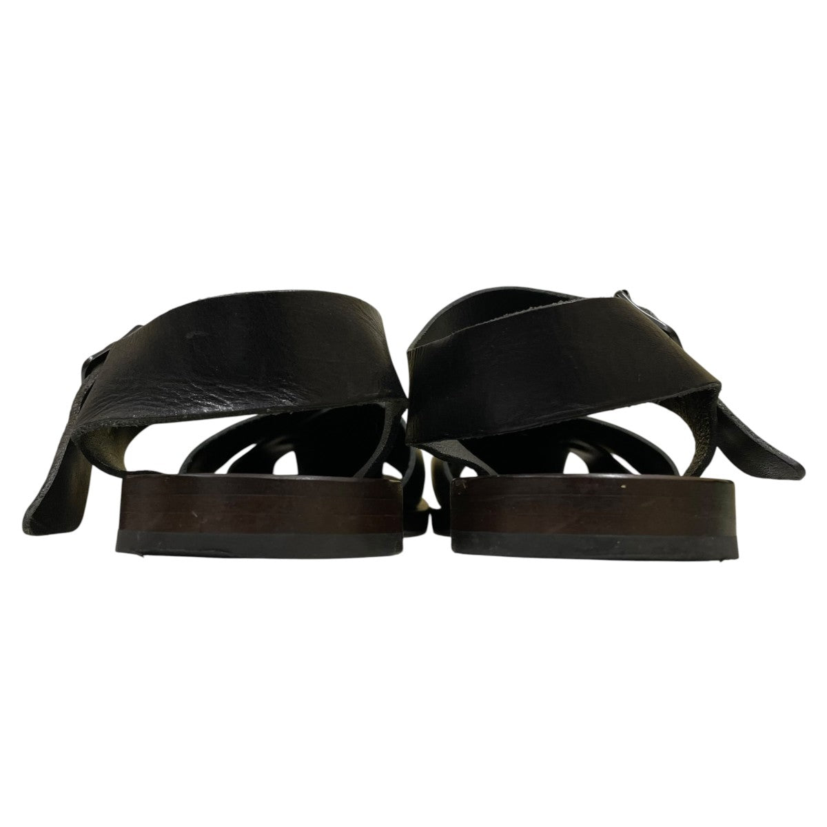 STRAP SANDALSレザーサンダル