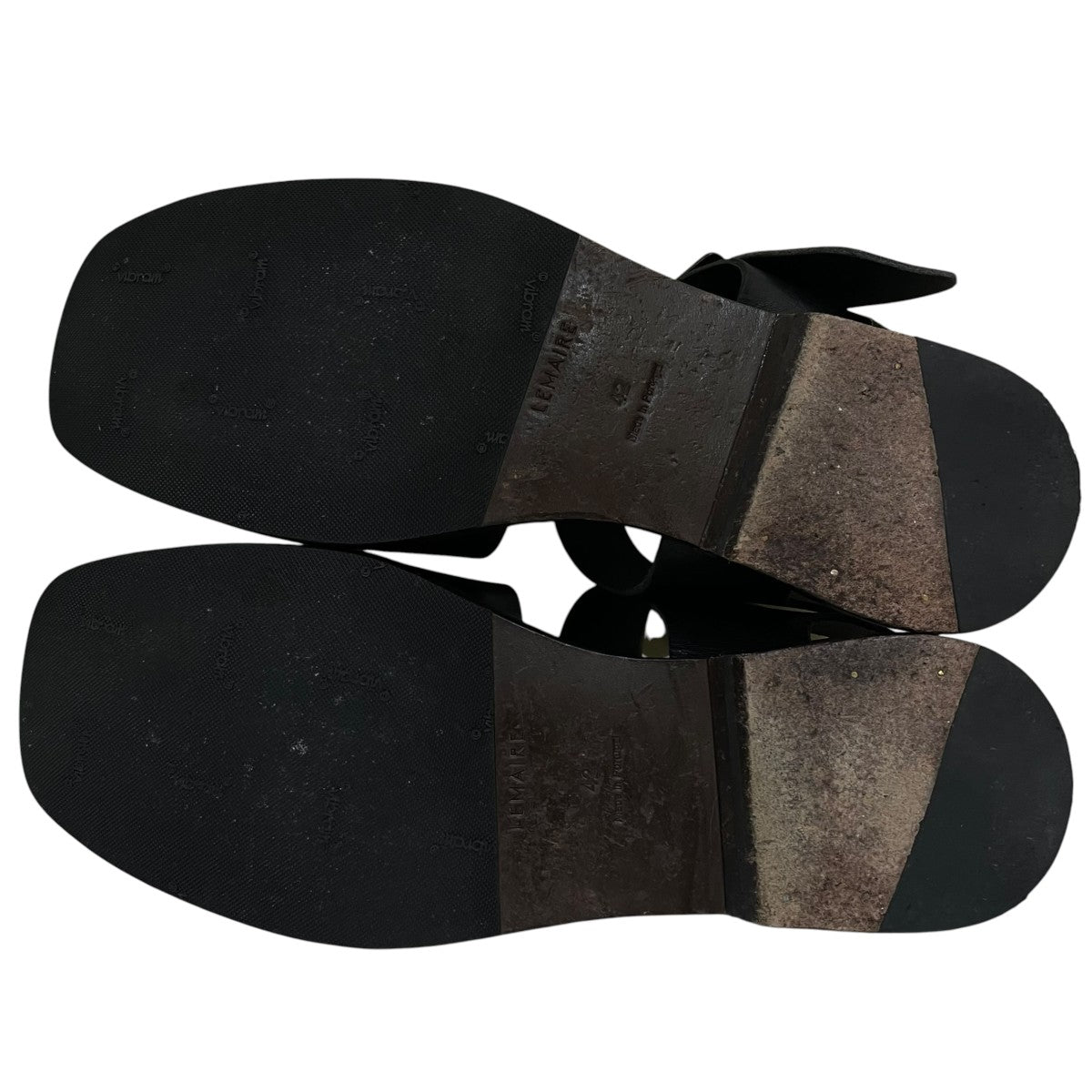STRAP SANDALSレザーサンダル