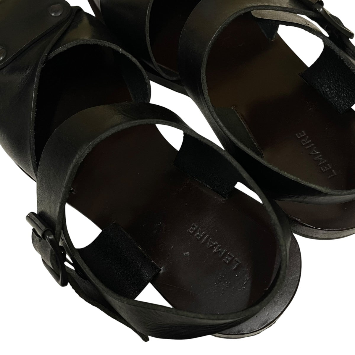 STRAP SANDALSレザーサンダル