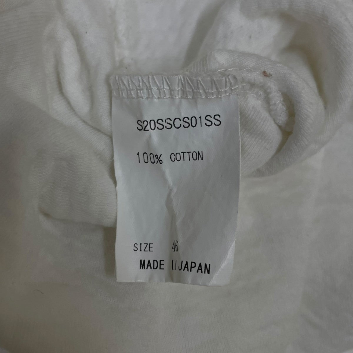 Kimono Breasted Thermalワッフル生地 オーバーサイズ 半袖カットソー サーマルS20SSCS01SS