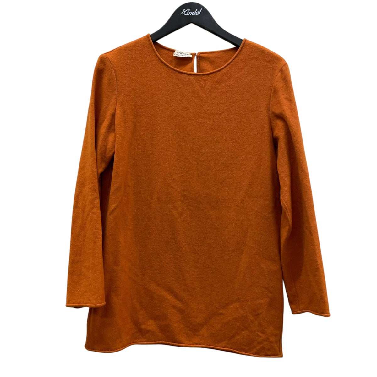 薄手ボートネック ニット