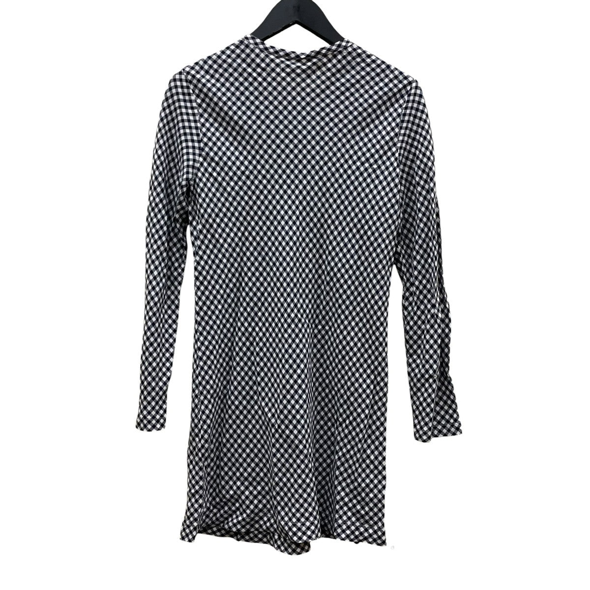 ギンガムチェック ロングシャツ