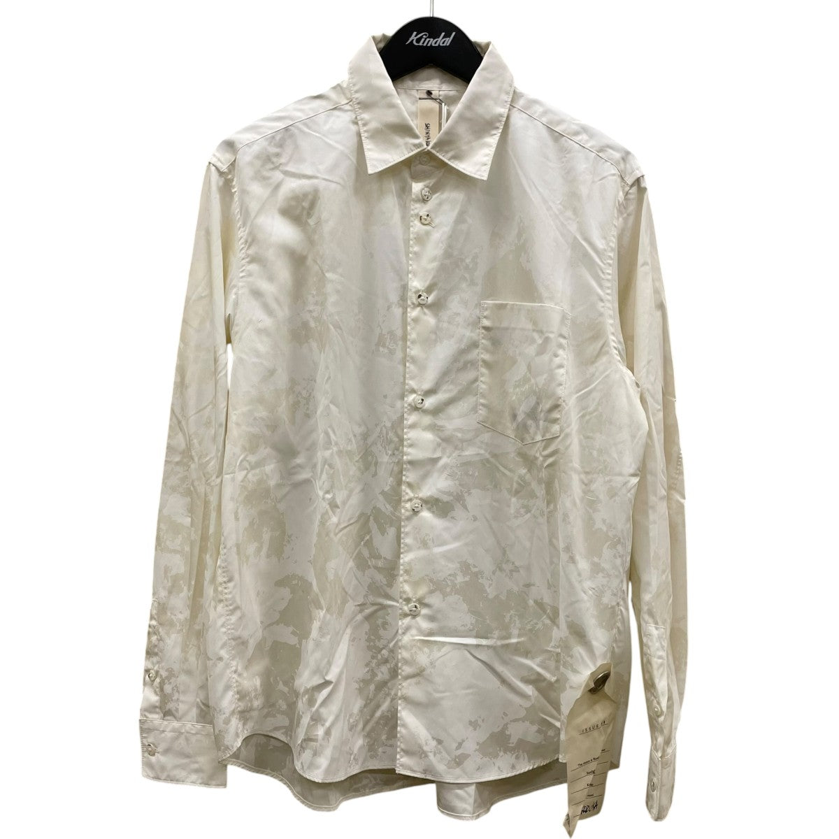 26SSCLASSIC SHIRT クラシックシャツグラフィックプリント 長袖シャツ コットンシャツ2601SK67