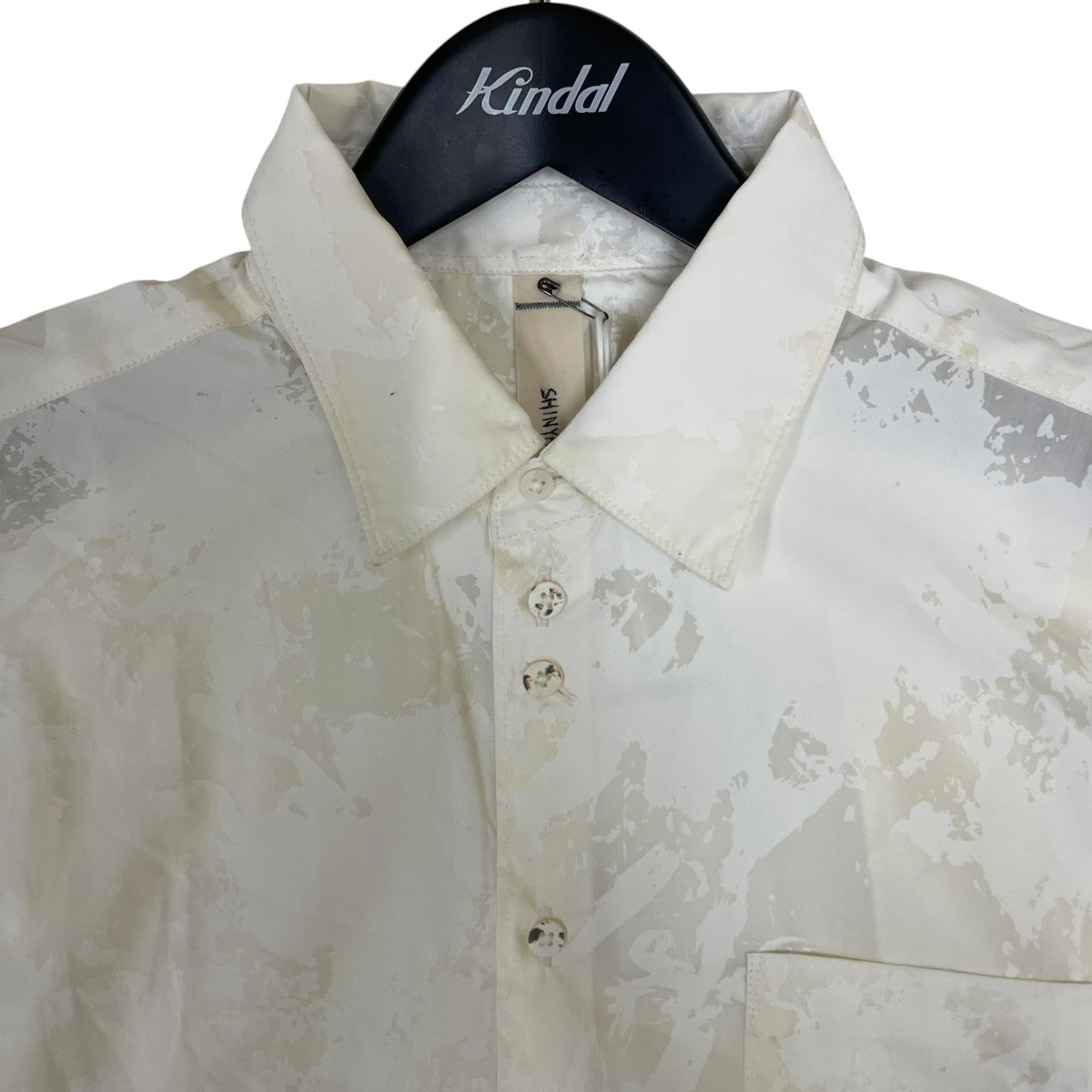 26SSCLASSIC SHIRT クラシックシャツグラフィックプリント 長袖シャツ コットンシャツ2601SK67
