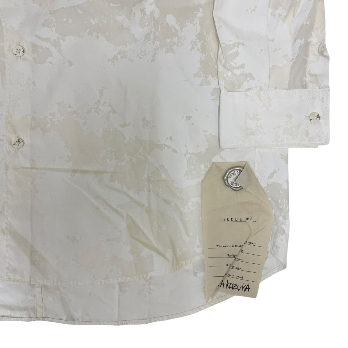 26SSCLASSIC SHIRT クラシックシャツグラフィックプリント 長袖シャツ コットンシャツ2601SK67