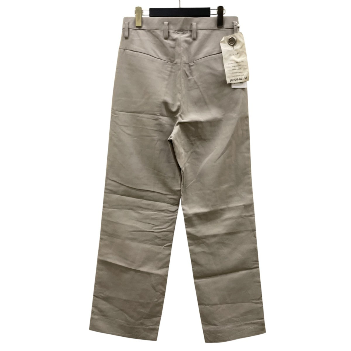 26SSMINI BAGGYコットン リネン ストレートパンツ スラックス2601SK49