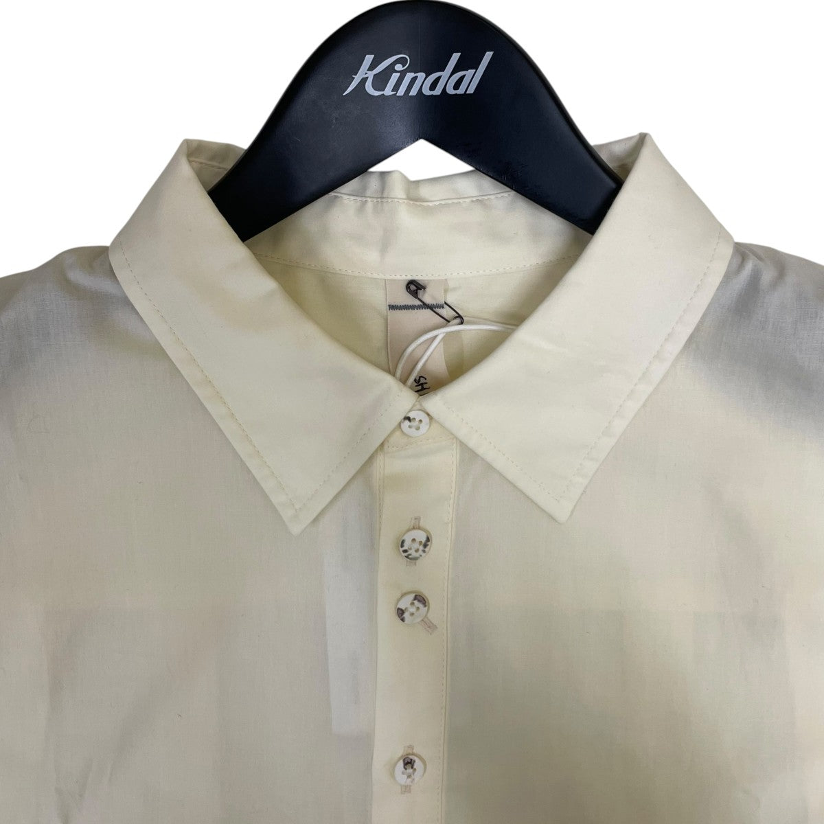 26SSANTIQUE SHIRT アンティークシャツ無地 ロングシャツ コットンシャツ2601SK71