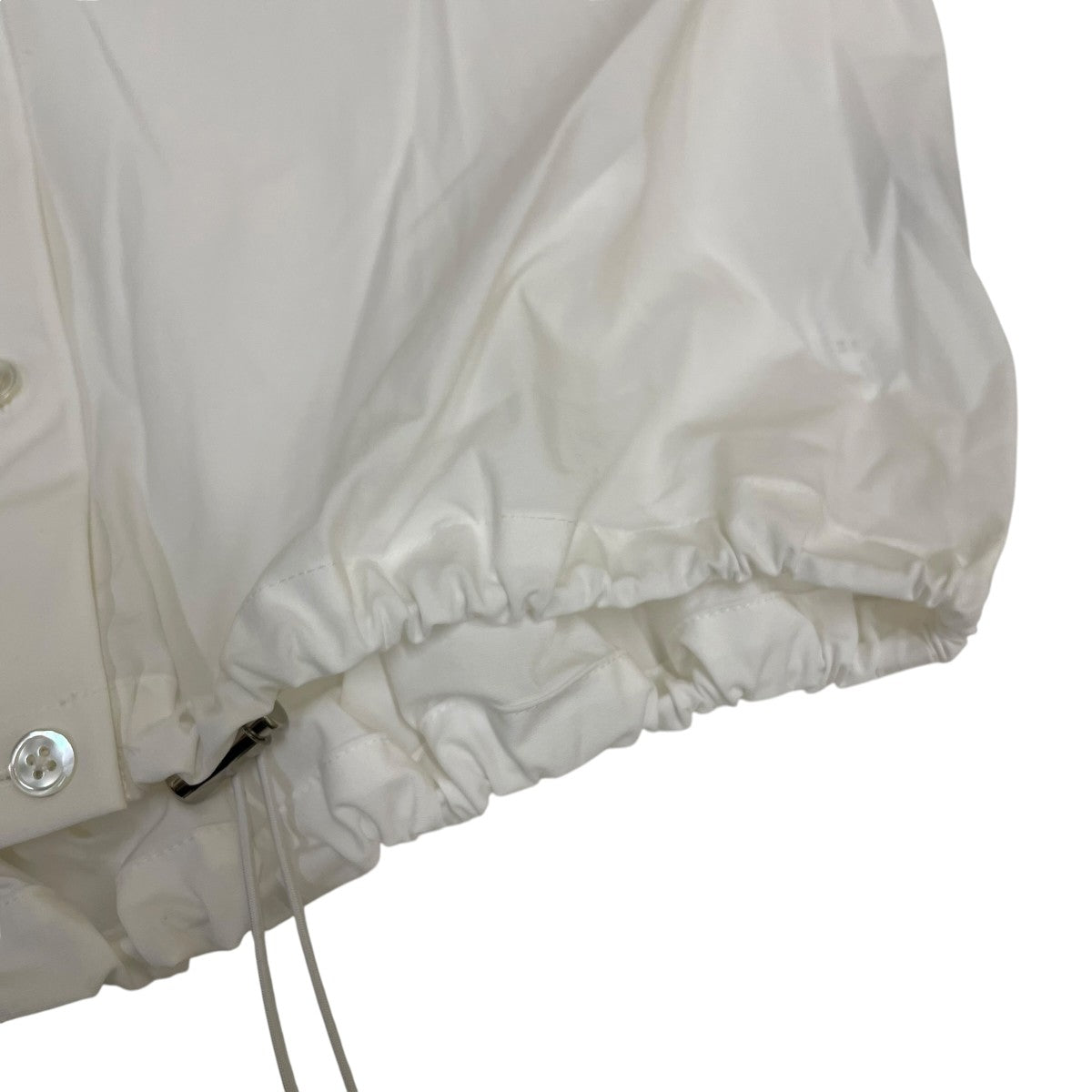FRENCH SLEEVE DRAWSTRING SHIRT半袖ブラウス16003023036HN
