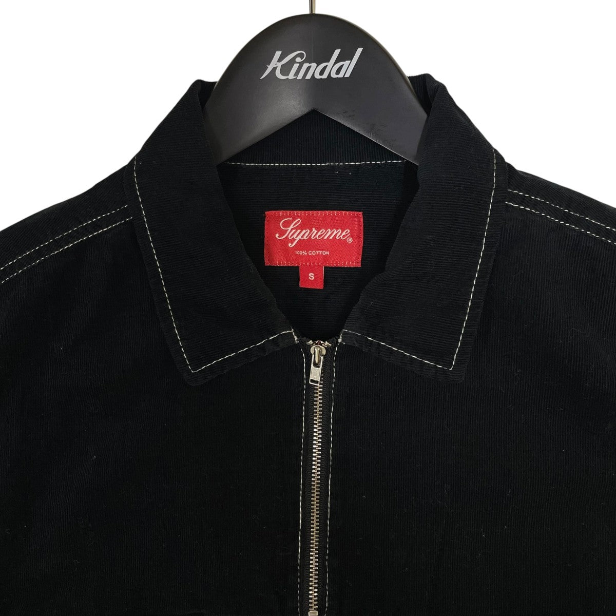 Corduroy Half Zip Shirtコットン コーデュロイ ハーフジップ プルオーバーシャツ 長袖シャツ