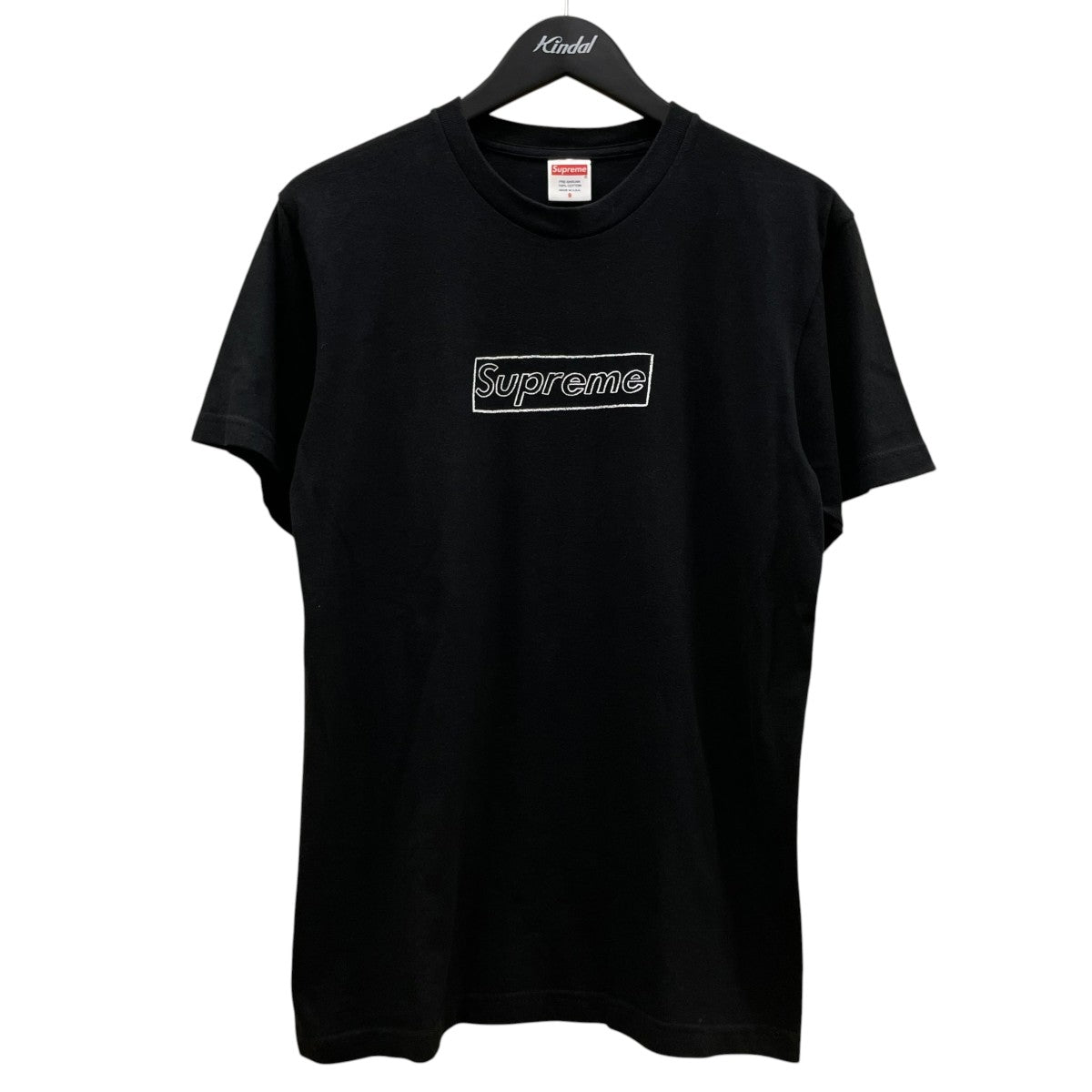 KAWS Chalk Logo Teeロゴプリント 半袖Tシャツ コットンTシャツ