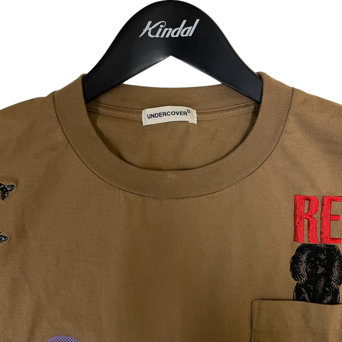 26SSモチーフコラージュ PK TEEグラフィックプリント 半袖Tシャツ コットンTシャツUP1F4810