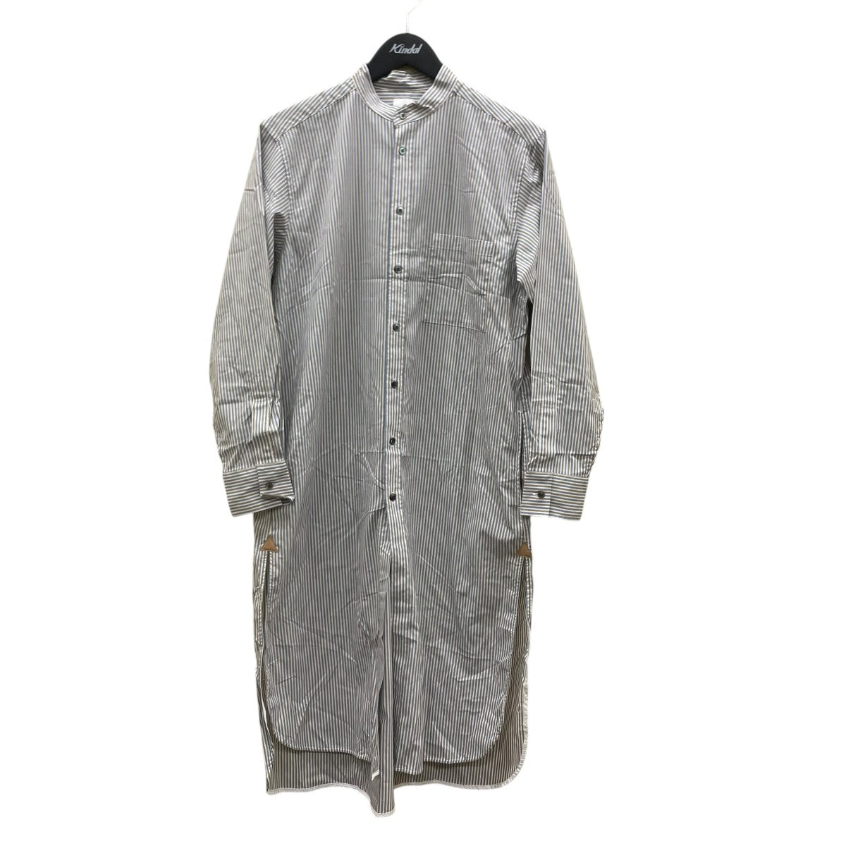 STRIPE SHIRT ONE PIECE長袖ワンピース86261490090