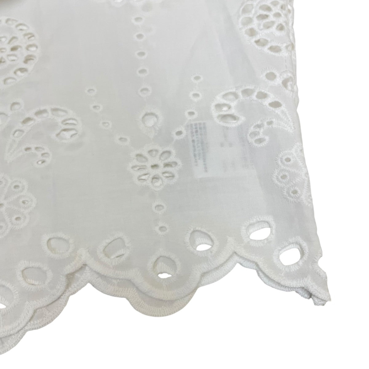 Broderie Blouse半袖ブラウス61-158-10-061814