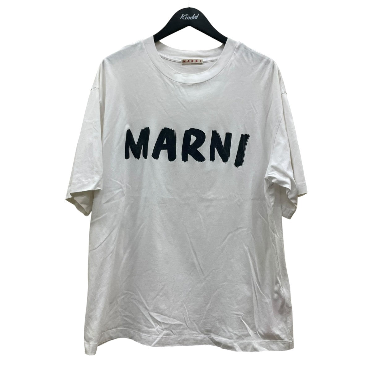 レタリングプリント オーバーサイズ 半袖Tシャツペイント風 ロゴプリント 半袖Tシャツ コットンTシャツTHJET49EPH