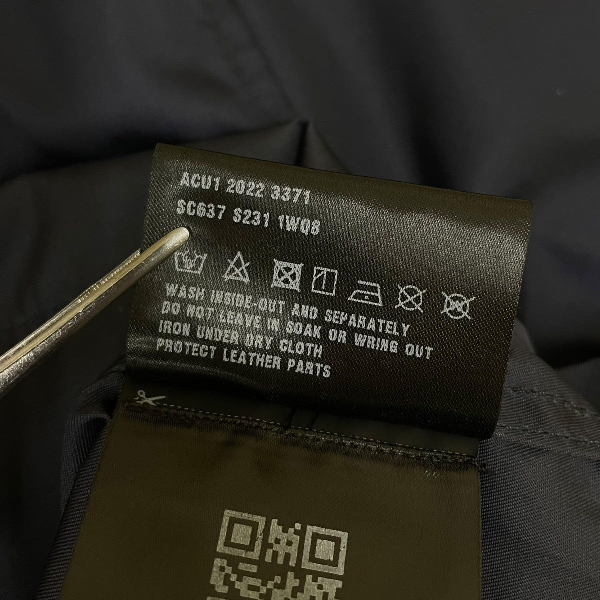 RE-NYLONオープンカラー ナイロンジャケット 半袖シャツジャケットSC637