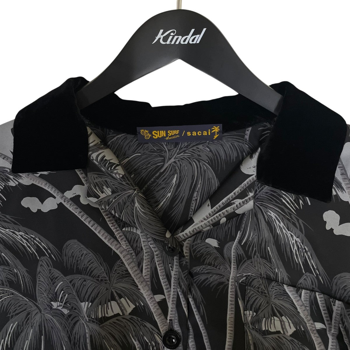 20SSDiamond Head Shirtグラフィックプリント ベロア襟 オープンカラー 半袖シャツ20-04830