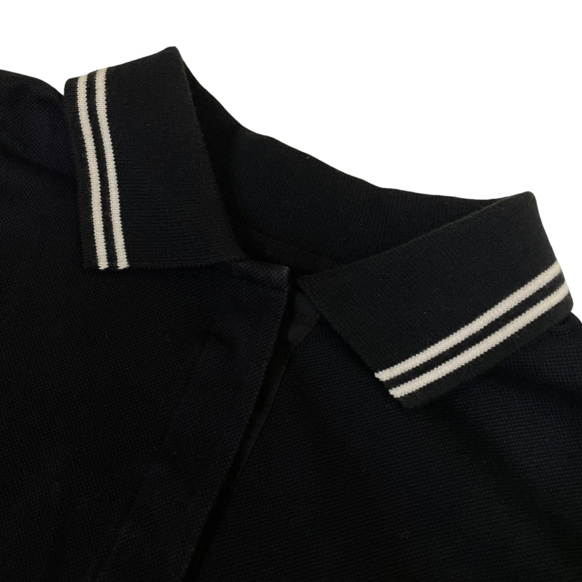 21SSCOTTON JERSEY POLO SHIRTロゴ刺繍 半袖ポロシャツ コットンシャツ ブラウス21-05482