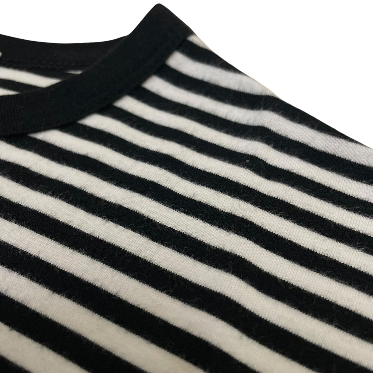 26SSFRESCA SINGLE JERSEY Tシャツボーダー柄 半袖Tシャツ コットンTシャツ26070910001820