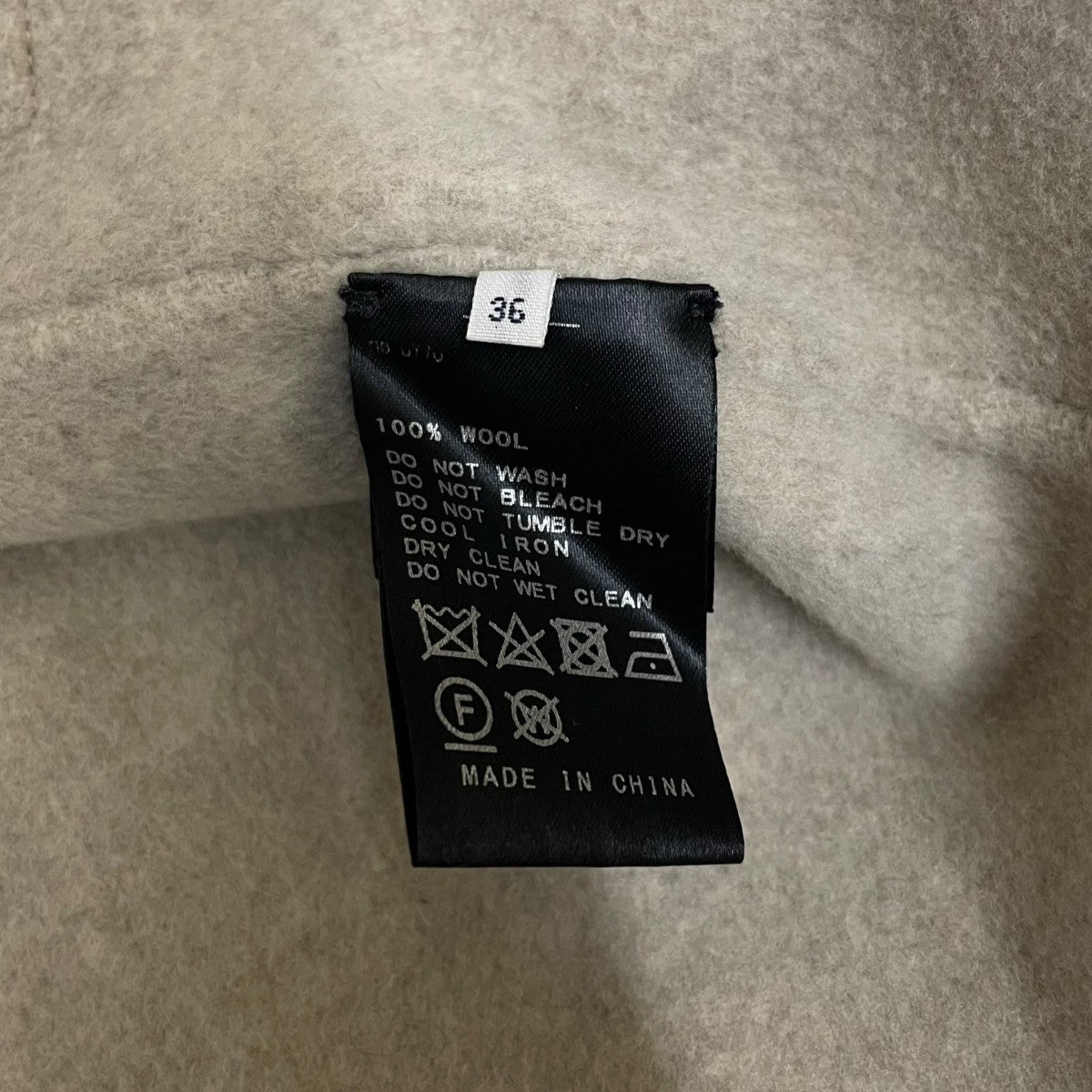 IENA 21AWスーパー160 ダブルフェイス フードコートウールコート21020900032040 古着・中古-5枚目のアイテム画像