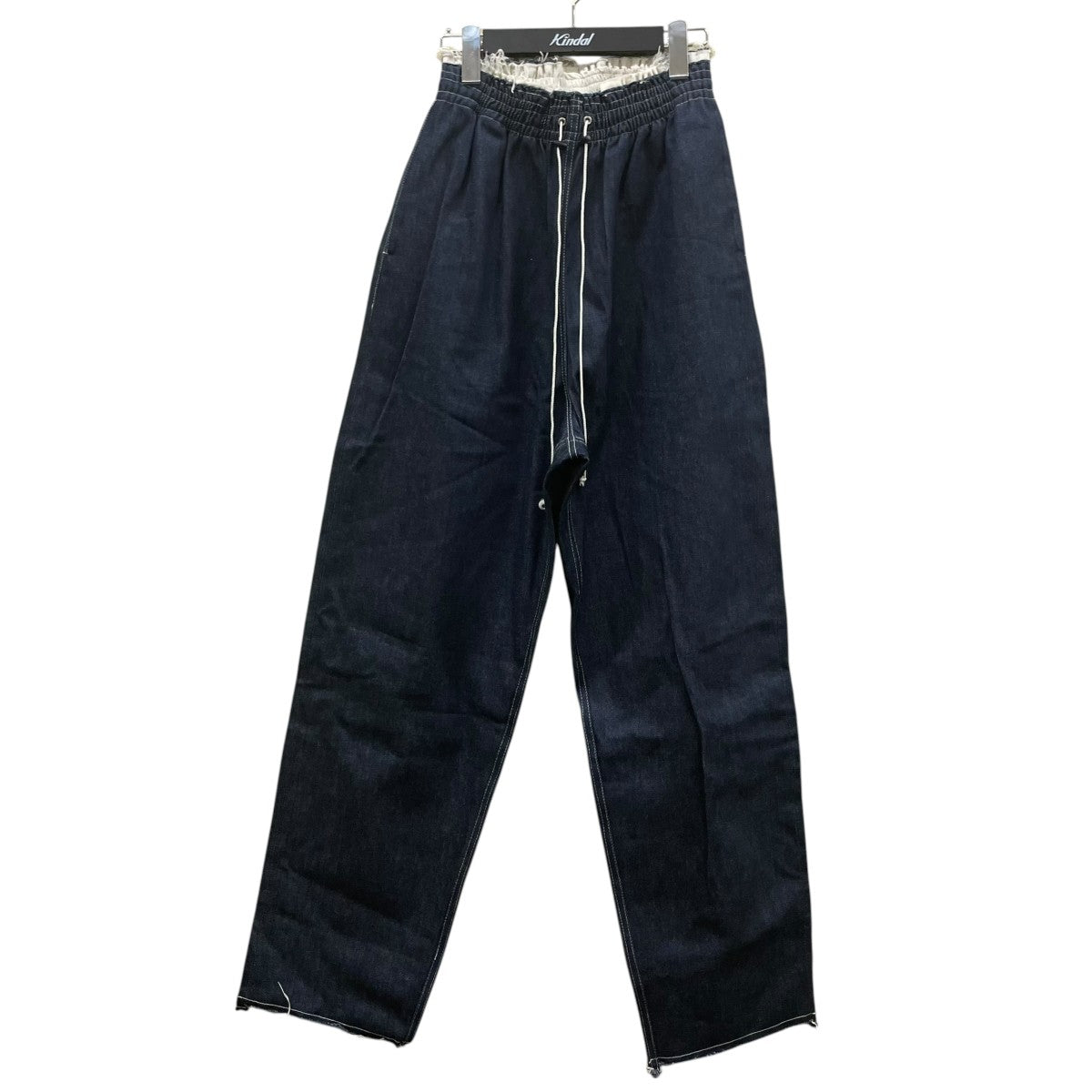 SWEAT PANTSコットン ワイドパンツ デニムパンツ