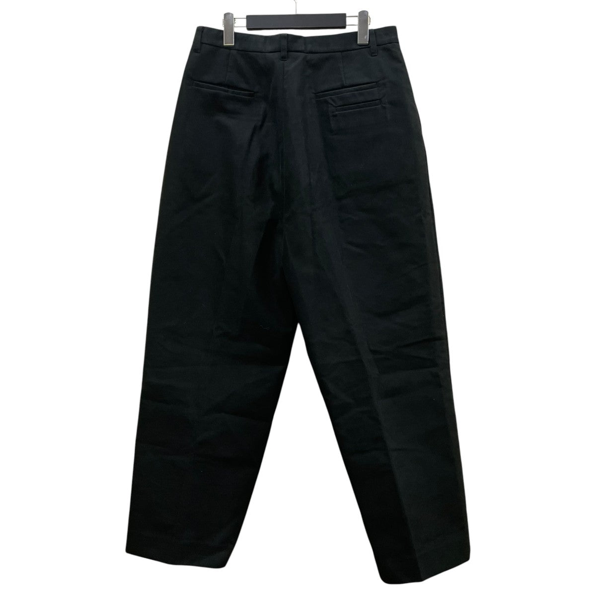 KAPOOR  Wide Tapered Pantsコットン ワイドテーパードパンツ コットンパンツ2102-P09B-M204