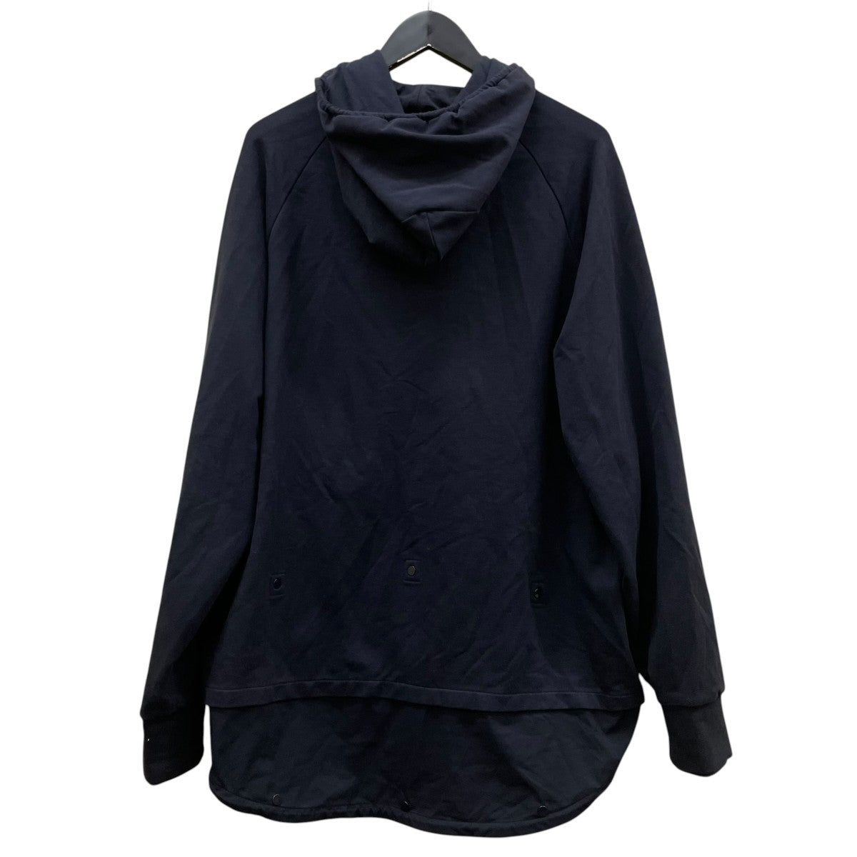 「Metropolis Logo Hooded Jacket メトロポリス ロゴ フーデッド ジャケットベルクロジップロゴパッチ コットン ジップパーカー14CMSS051A 006452M