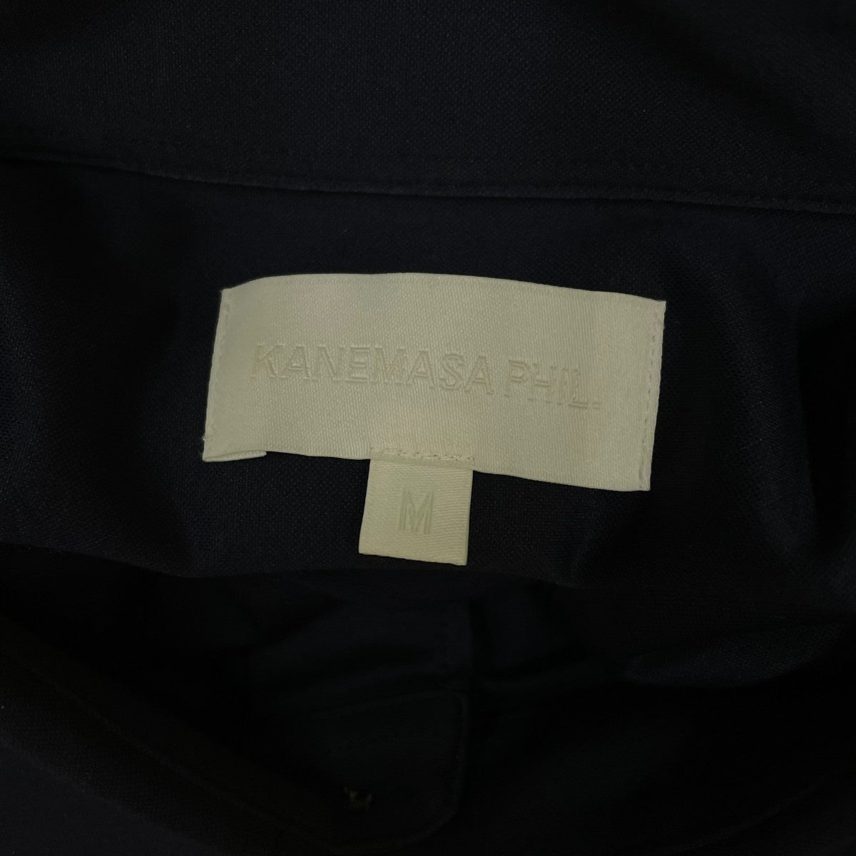 25SS46G Atmosphere L S Shirt無地 コットン ナイロン 長袖シャツKM25S-018