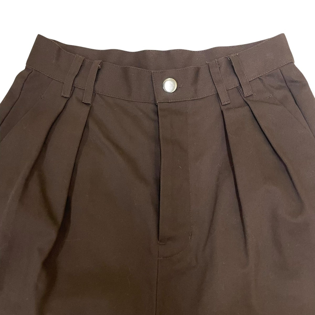 24AWタックカーブパンツコットンパンツRA47-24C706