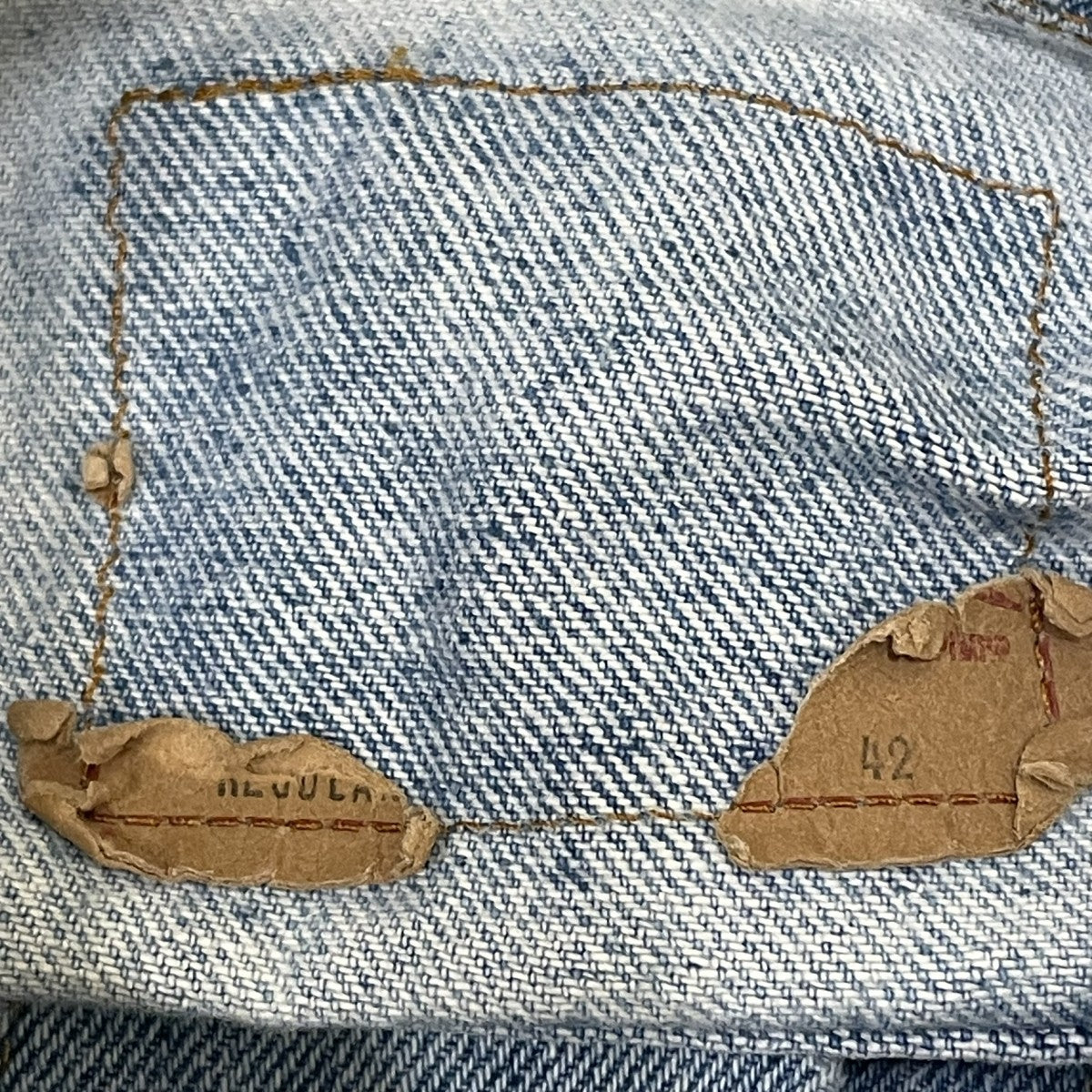 LEVI’S オレンジタブ有デニムジャケット 古着・中古-5枚目のアイテム画像